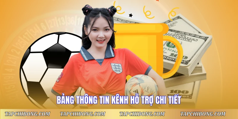 Hướng Dẫn Liên Hệ Hỗ Trợ Nhanh Chóng Tại Tapchibong 4 Bảng thông tin kênh hỗ trợ chi tiết