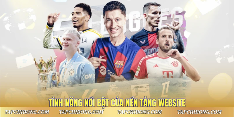 Tính năng nổi bật của nền tảng website