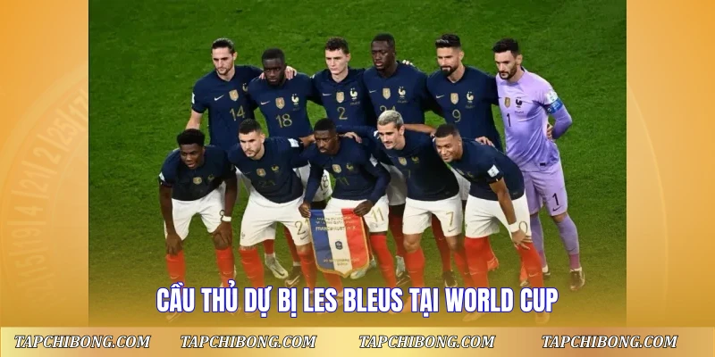Cầu thủ dự bị Les Bleus tại World Cup
